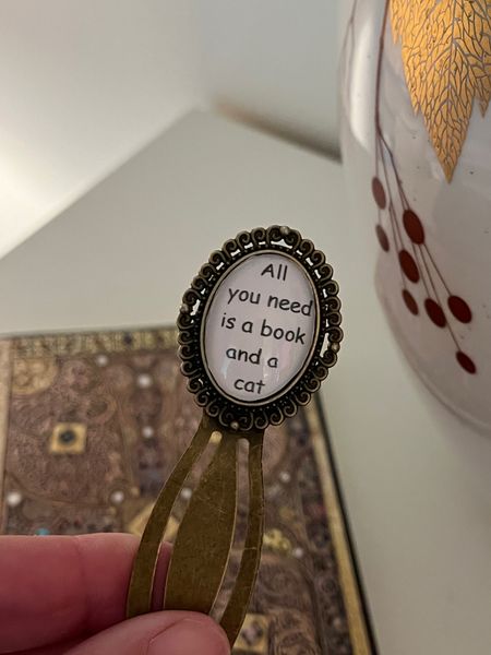 All you need is a book and a cat